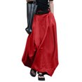 thumbnail image 1 of ZANZEA Ladies Skirts Elastic Waist Mid-Calf Length Side Pockets Skirts, 1 of 3
