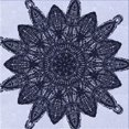 thumbnail image 1 of Ahgly Company Tapis d'Intérieur Lavable en Machine Carré Bleu Nuit, 8 Pieds Carré, 1 of 7