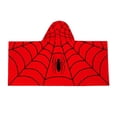 thumbnail image 1 of Spider-Man Serviette à Capuche pour Enfants, 100 % Coton, 1 of 8