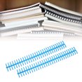thumbnail image 4 of Binding Spines, Manual Bound 30 Holes Aging Resistant Binding Coils  For Office Blue, 4 of 8