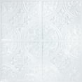 thumbnail image 1 of RoomMates Bright White Faux Tin Tile Peel And Stick Backsplash, 1 of 3