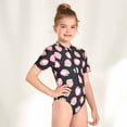 thumbnail image 1 of LSLJS Maillot de Bain pour Bébé Fille Maillot de Bain pour Enfants Imprimé Fraise Manches Courtes Surf Fermeture Éclair une-Pièce Maillot de Bain Tenue de Bain, Maillot de Bain pour Bébé, 1 of 9