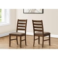 thumbnail image 3 of Monarch Specialties Dining Chair, 38" Height, Dining Room, Kitchen, Set Of 2, Side, Upholstered, Antique White, Beige Linen Look, Transitional, 3 of 4