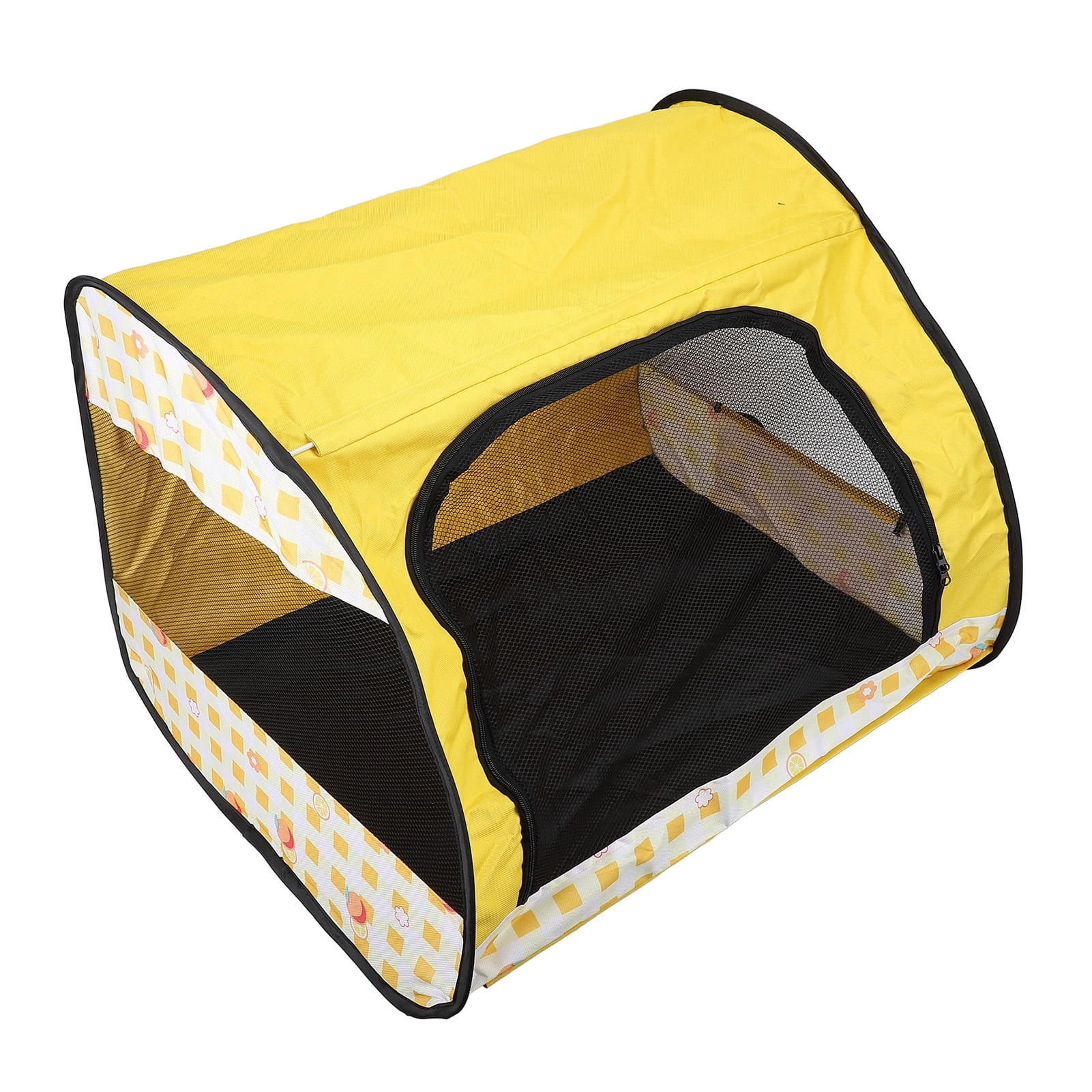 Parc pour Chat, Design Spacieux Fermé, Clôture Multifonctionnelle, Portable et Pliable, Tente pour Chien avec Maille Respirante pour Intérieur Extérieur