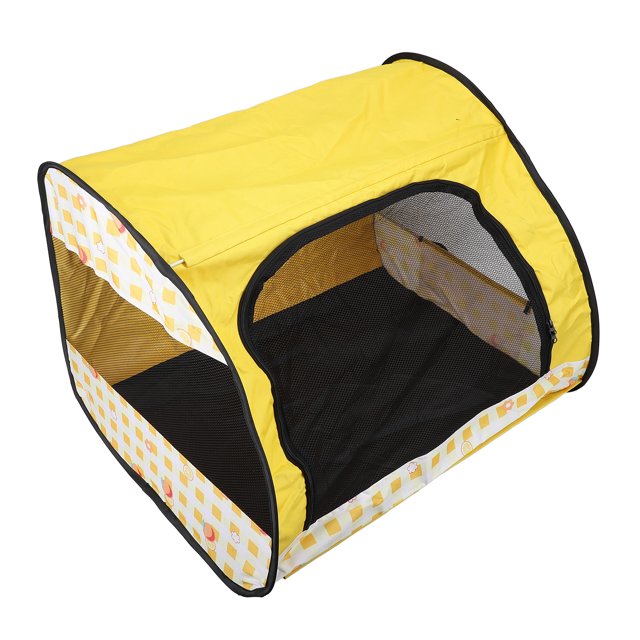 Parc pour Chat, Design Spacieux Fermé, Clôture Multifonctionnelle, Portable et Pliable, Tente pour Chien avec Maille Respirante pour Intérieur Extérieur