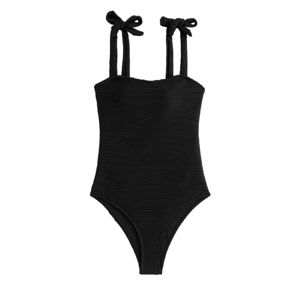 FcBaudy One Piece Swimsuit Women,Bikini Sets for Women Women's Solid Color Shoulder Strap Beach Swimsuit Bikini Set Women Nylon Swimsuit