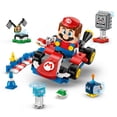 thumbnail image 3 of LEGO Super Mario : Mario Kart – LEGO Mario Interactif et Kart Standard 72043, 3 of 6
