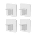 thumbnail image 1 of Maoww Shelf Support Holders Free-punching Removable Rack Pegs Plastic Wardrobe Partition Brackets Cabinet for Bathroom Bedroom Type 1, 4pcs, 1 of 7