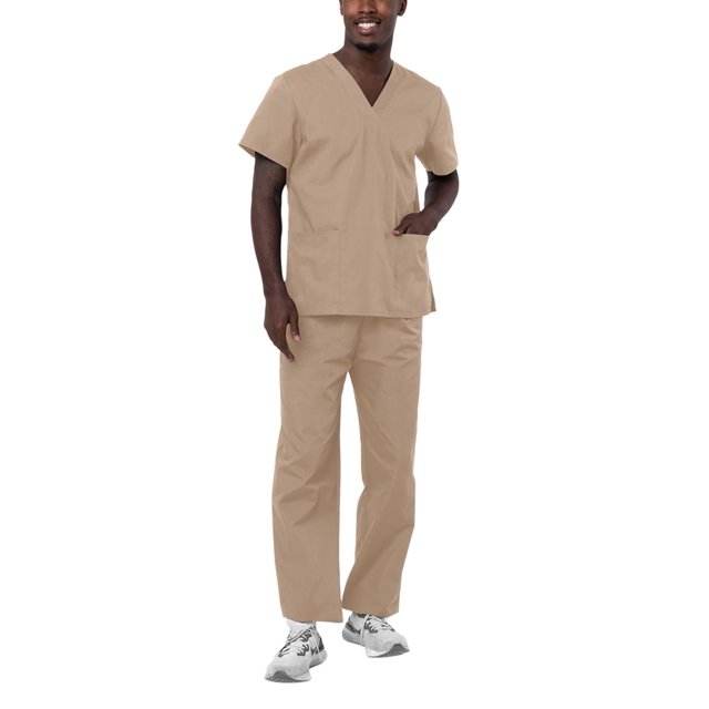 Adar Uniformes Médicaux Unisexes Universels - Ensemble de Sarrau Unisexe à Cordon