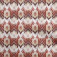 thumbnail image 1 of oneOone Rayon Dark Rose Brown Fabric Flame Stitch Craft Projects Decor Fabric Printed By The Yard 56 Inch Wide, 1 of 4