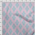 thumbnail image 3 of oneOone Tissu Polyester Lycra Ethnique Ikat Imprimé 1 Yard 56 Pouces de Large, 3 of 4