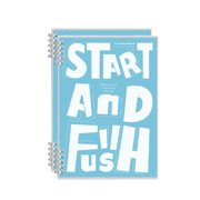 EGNMCR Kitchen Gadgets, Kitchen Accessories, Kitchen Utensils & Gadgets Pack Of Two, Vintage Loose-leaf Detachable Notebook, Horizontal Lines New Notepad flipchart notebook