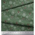 thumbnail image 2 of Soimoi Velvet Fabric Watches & Texture Print Sewing Fabric Yard 58 Inch Wide, 2 of 2