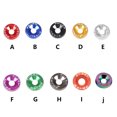 thumbnail image 4 of Youkk Ensemble de 10 Pcs Vis de Voiture Rondelles Assortiment Boulons de Véhicule Kit de Rondelle Décoratif Pièces de Rechange Automobile Vert, 4 of 8