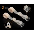 thumbnail image 2 of INSPIRE CHIC 1Pair Non-Slip Clear Bra Straps Replacement Invisible Transparent Bra Shoulder Straps Skin Color Width: 1.0cm/ 3/8", 2 of 5