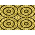 thumbnail image 1 of Ahgly Company Machine Washable Indoor Rectangle Transitional Bright Gold Yellow Area Rugs, 2' x 5', 1 of 7