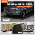 thumbnail image 2 of VEVOR Diamond-Plate Rubber Flooring Roll, 3 mm x 4 ft x 6 ft Garage Floor Mat, SBR Rubber Garage Flooring Roll, Easy to Clean, Diamond Plate Rubber Mat for Under Cars, Garage Industry Gym, Black, 2 of 9