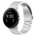 thumbnail image 1 of 45MM Stainless Steel Watch Band Triple Bead Design Classic Fit for Any Wrist, 1 of 5