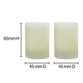 thumbnail image 3 of Mainstays Unscented LED Wax Votive Candles, 3 of 5