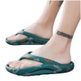 thumbnail image 4 of Couple Women Men Orthotic Flip Flops Arch Support Soft Thong Sandals Slippers, 4 of 9