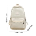 thumbnail image 3 of ZZkhGO Large Capacity Backpack for Women, Versatile College Student Bag, Stylish School Campus Backpack with Multiple Pockets, 3 of 6