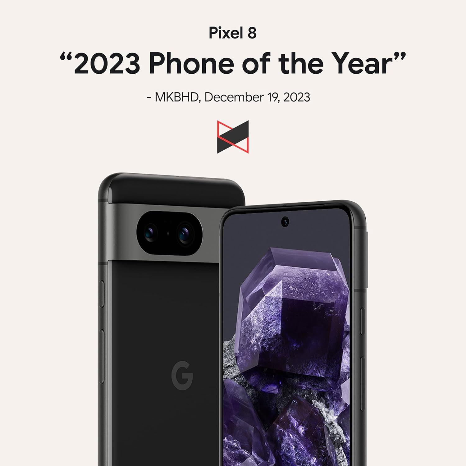 Google Pixel 8 128GB Unlocked Smartphone (Obsidian) - Brand New