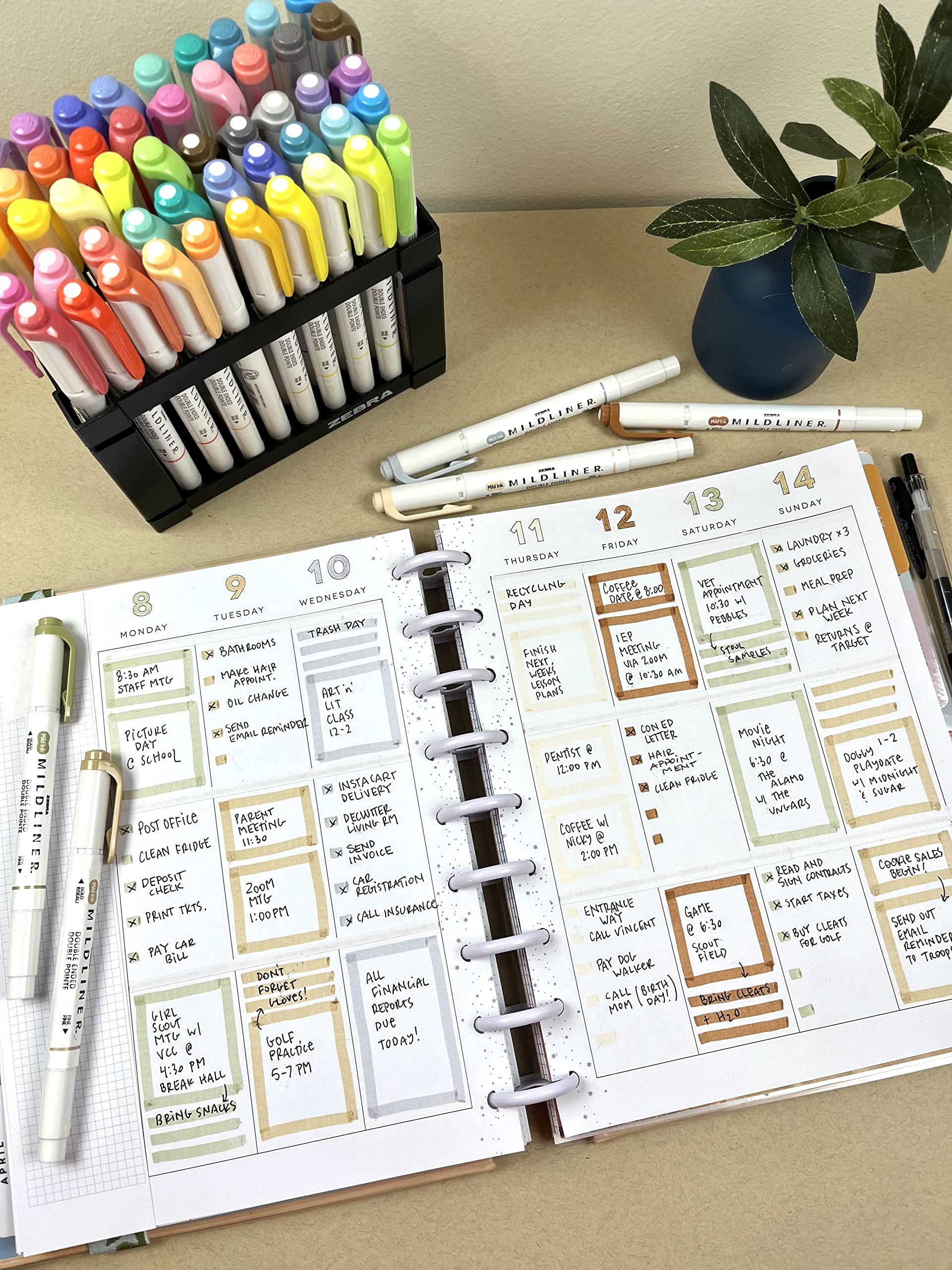 Mildliner 5 Colour Set Refresh