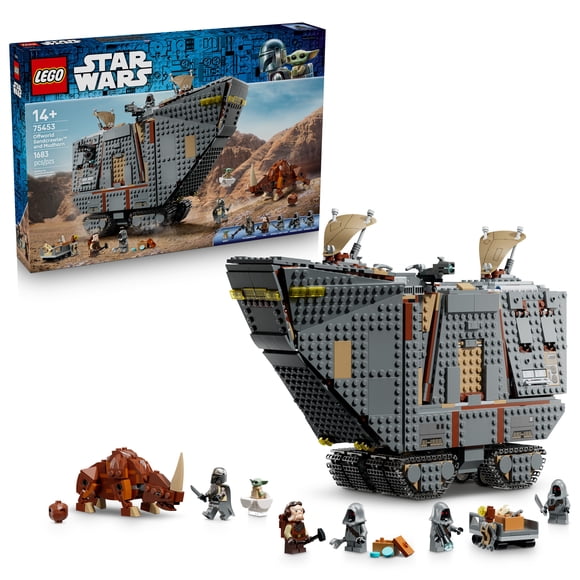 LEGO Star Wars Le chars des sables d’Offworld avec un Mudhorn, Ensemble 75453