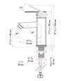 thumbnail image 2 of The akuaplus® square Single-Hole Lavatory Faucet., 2 of 3