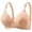 Kaki, variante sur Cinvoph Soutien-gorge pour Femme à Décolleté Plongeant Imprimé Rehausseur Ajustement Sans Coutures Sans Armatures sous-Vêtements Plage Vacances Respirant Soutien-Gorge Quotidien