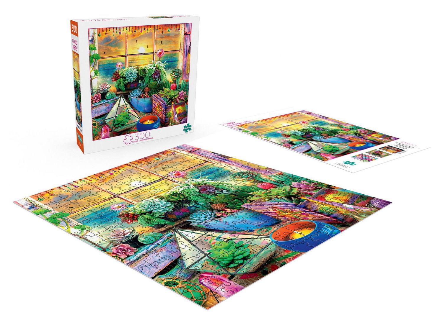 Buffalo Games - Le puzzle Art of Play - Good Vibes - en 300 pièces