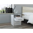 thumbnail image 2 of Tuhome Furniture Eter Nightstand White, 2 of 4