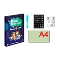 thumbnail image 1 of VONKY Children Sketch Board with Luminescent Coating Painting Board Educational Drawing Tool Set A4, 1 of 8