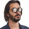 thumbnail image 5 of Hearth & Gear 2025 Lunettes de Soleil Rondes Polarisées à Teinte Réglable Couleur Dégradée avec ND9 Lunettes de Soleil Réglables pour Hommes 1 à 9 Vitesses Lunettes de Plage Lentille Réglable Incassable 509, 5 of 5