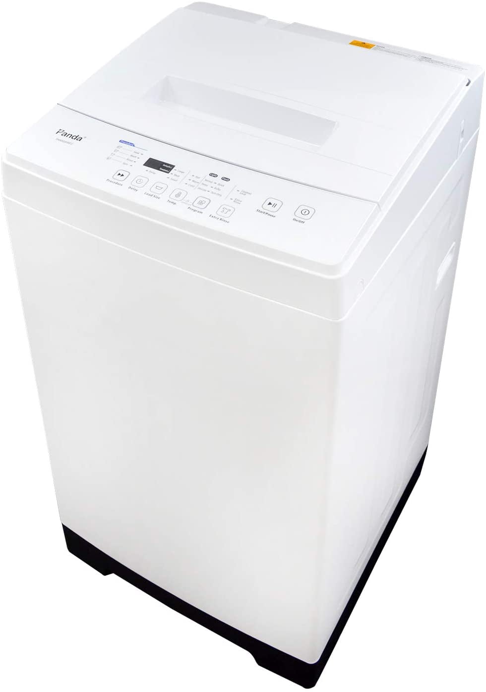 Panda 1.70cu.ft Compact Washer, High-End Fully Automatic Portable Washing Machine, 11lbs Capacity, Folding Lid, White