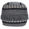 thumbnail image 3 of Butler Specialty Brynn Square Pouffe In Gray, 3 of 8