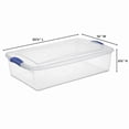 thumbnail image 3 of Sterilite Boîte à Loquet Bleu Stade de 32 Litres, 32 Litres, 3 of 3