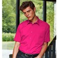 thumbnail image 2 of Premier Mens Short Sleeve Formal Poplin Plain Work Shirt, 2 of 3
