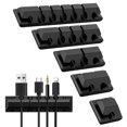 thumbnail image 1 of Wweixi 5piece Durable Cable Holder Organizer For Wood Tile Metal And Plastic Surfaces Multiple Slots 1Set, 1 of 6