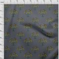thumbnail image 3 of oneOone Organic Cotton Poplin Twill Fabric Bird & Tree Block Print Sewing Fabric BTY 42 Inch Wide, 3 of 4