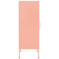 thumbnail image 4 of vidaXL Armoire de Rangement Rose 42,5x35x101,5 cm Acier, 4 of 5