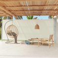 thumbnail image 1 of vidaXL Patio Retractable Side Awning 220x600 cm Cream, 1 of 5