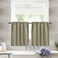 thumbnail image 1 of PRETXORVE Solid Color Curtains Living Room Bedroom Kitchen Partition Curtains Home Curtains, 1 of 3