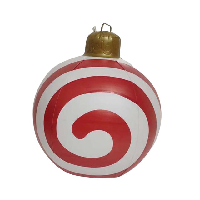 Décoration de Noël en PVC Bonbon Gonflable 60cm