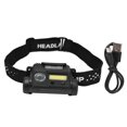 thumbnail image 3 of ANGGREK LED Headlight,Headlamp,LED COB Headlight High Brightness Induction Headlamp USB Charging Magnetic Head Flashlight For Fishing, 3 of 8