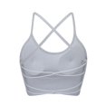 thumbnail image 5 of Harpily 2025 Bra Women's Comfortable Slim Strap Fit Back Sports Quick Drying And Shockproof Large Open Back Yoga Removable Chest Pad Bra, 5 of 5