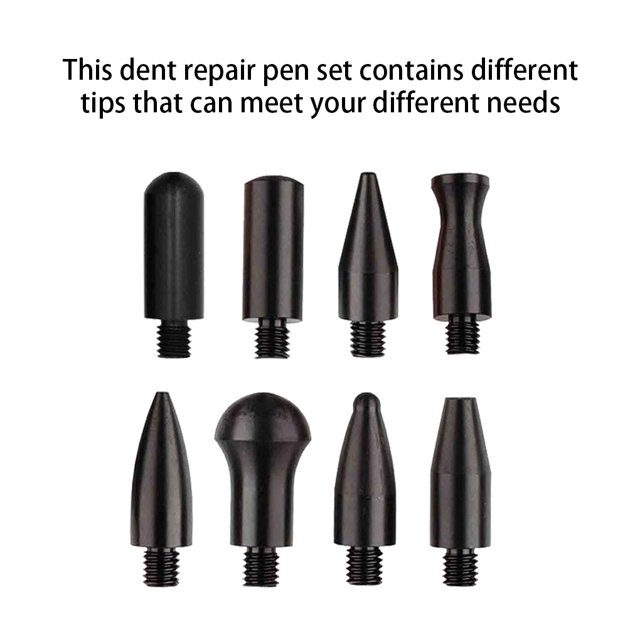 Maoww Car Pen 9 Tips Set Home Portable Vehicle Body Metal Repair Tool Kit Dents Removal Handtool Automobile Maintenance