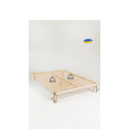 thumbnail image 2 of CHK Furniture 11 inch Beechwood Platform Bed Frame, No Box Spring Needed, 2 of 8