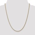 thumbnail image 2 of 14K Yellow Gold 1.1mm Solid Polished Spiga Chain, 2 of 4