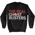 thumbnail image 1 of The Real Ghostbusters Logo Black Adult Sweatshirt, 1 of 2